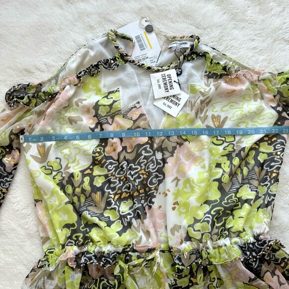 NWT!!! Opening Ceremony long dress size 4 Retail 650$ - Picture 8 of 10